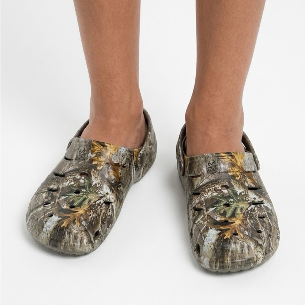 Rugged Shark Kids Camouflage Eva Clogs - Picture 3 of 11